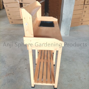 Working Potting Table Garden Storage Table