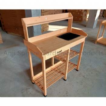 Working Potting Table Garden Storage Table