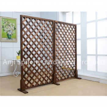 Wooden Trellis Lattice Fence Flower Fence