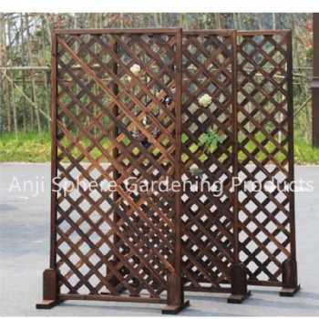 Wooden Trellis Lattice Fence Flower Fence