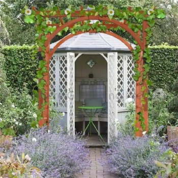 Garden Patio Fir Wood Arbor Arches