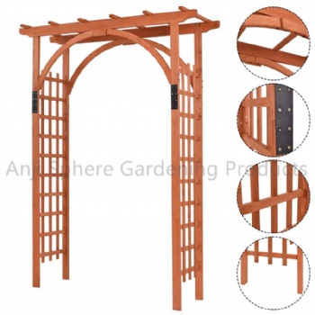 Garden Patio Fir Wood Arbor Arches