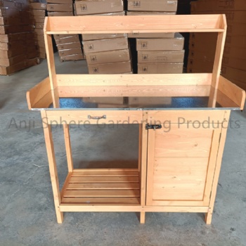 Working Potting Table Storage Table for Yard