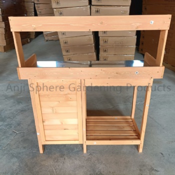 Working Potting Table Storage Table for Yard