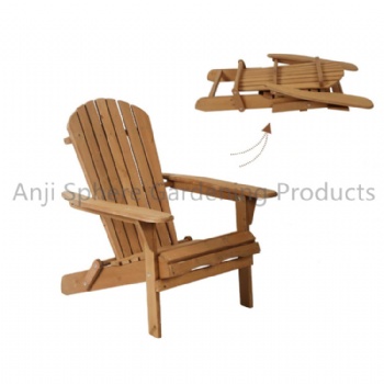 Waterproof Wooden Folded Adirondack Chairs for Patio