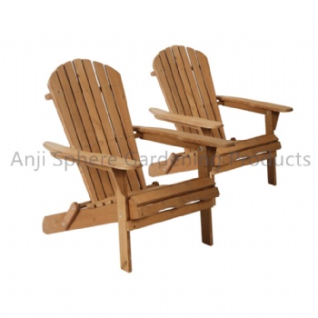 Waterproof Wooden Folded Adirondack Chairs for Patio