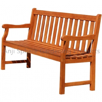 Garden Wooden Bench Outdoor Folded Chair for Patio