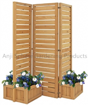 Cedar Extension Screen Flower Barrel Wooden Planting Pot