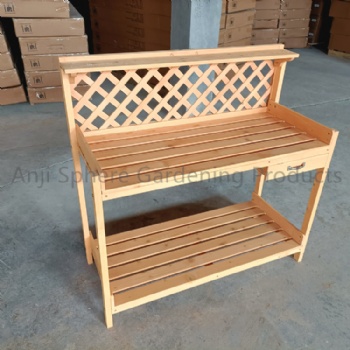 Garden Working Potting Table Storage Table