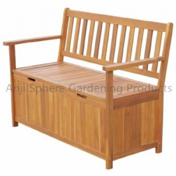 Home wooden storage chair garden tool storage chair