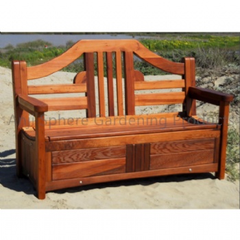 Home wooden storage chair garden tool storage chair