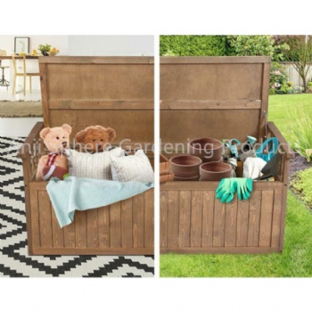 Home Wooden Storage Bench Garden Tool Storage Chair