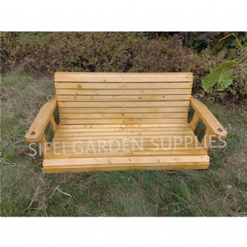 Outdoor Garden Swing Chair Porch Wooden Swing