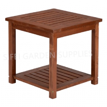 Garden Wooden Side Table End Table