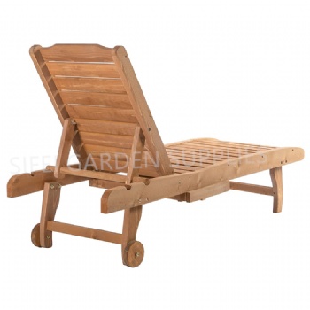 Garden Wooden Lounge Bench