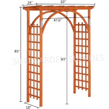 Garden Wooden Arches Wedding Decoration Arch