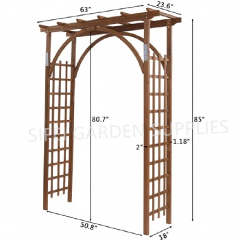 Garden Wooden Arches Wedding Decoration Arch