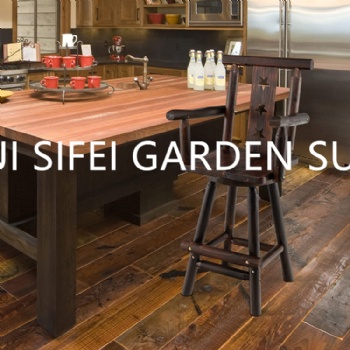 Wooden Bar Stool Garden Chair