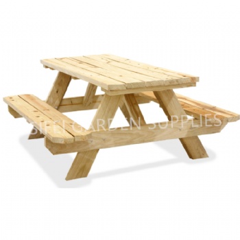 Patio 4 seats Picnic Table Outdoor Garden Table Set