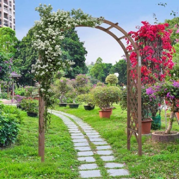 Outdoor Garden Wooden Decoration Arch