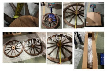 Wooden Wagon Wheel